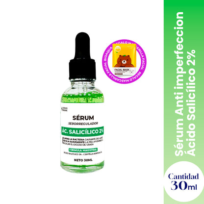 Sérum Anti imperfecciones Ácido salicílico 30 ml - Dermo Sumak