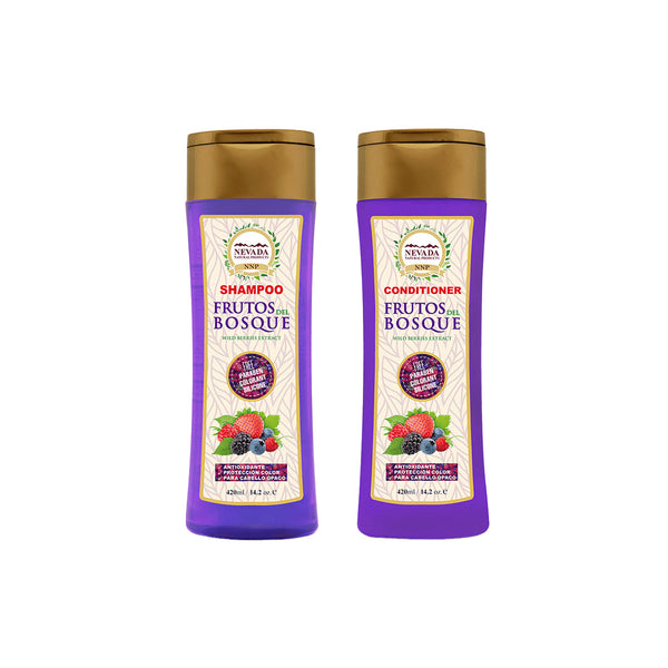 Shampoo+Acondicionador Frutos Del Bosque 420ml - Nevada