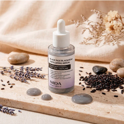 NIDA Black Rice Blackhead Exfoliating Serum