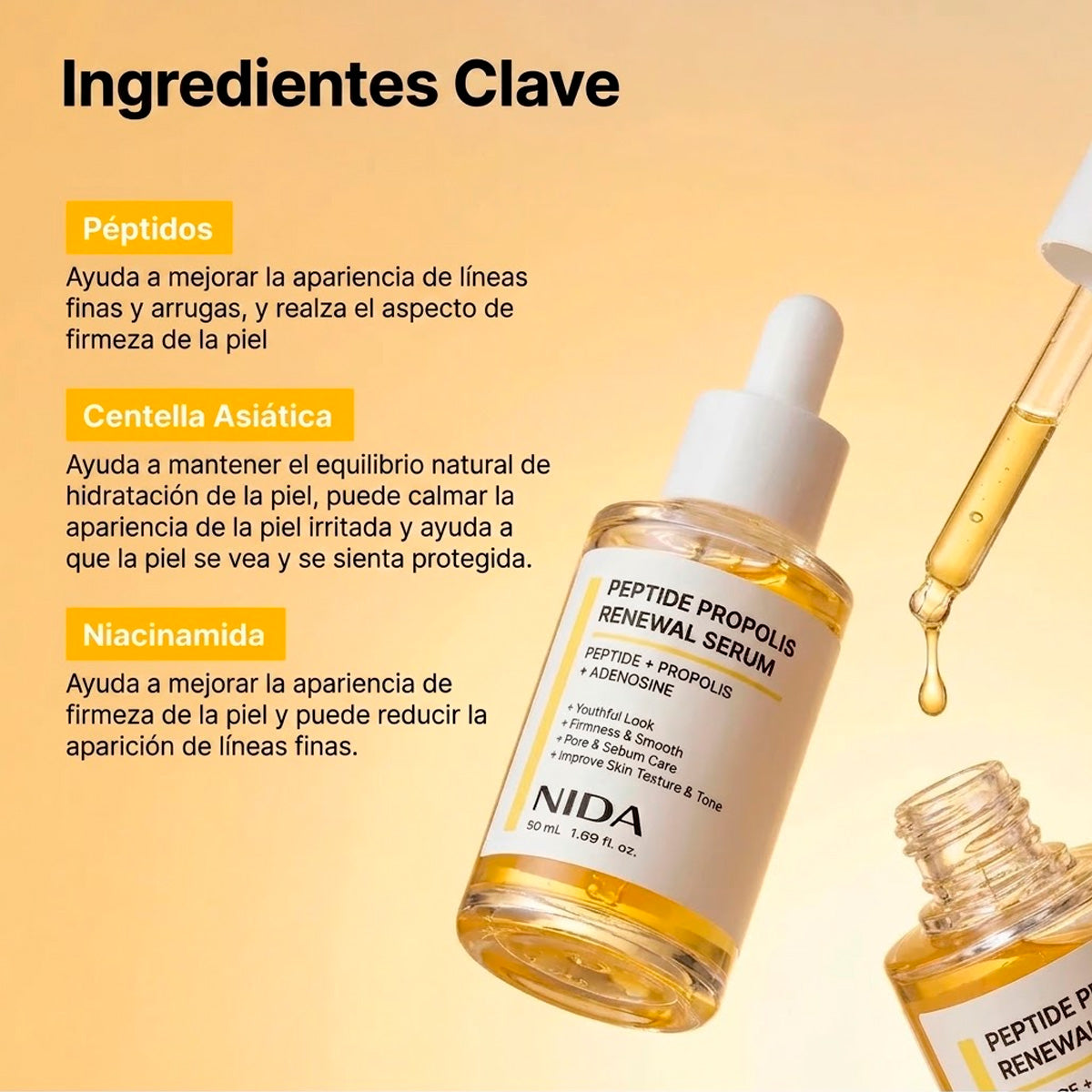 NIDA Peptide Propolis Renewal Serum 50ml