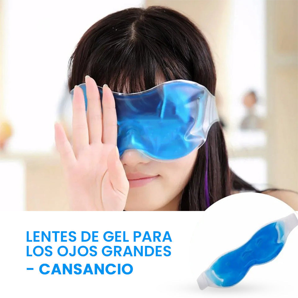 ANTIFAZ DE GEL – ALIVIO OCULAR Y ANTI-OJERAS – USO EN CALOR Y FRÍO