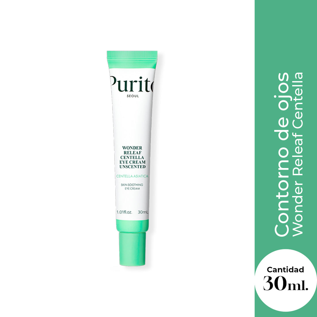 Wonder Releaf Centella Eye Cream  Unscented 30ml - PURITO
