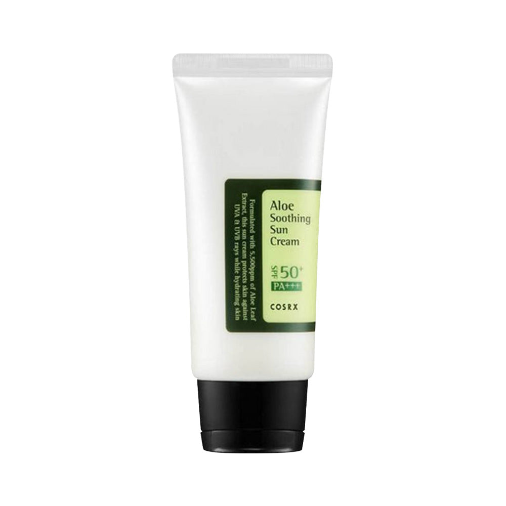 COSRX Protector Solar Hidratante Calmante – Aloe Soothing Sun Cream SPF50+ PA+++ 50ml