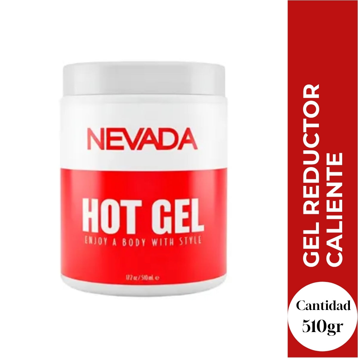 Hot Gel Crema Anti Celulitis &amp; Estrias 120gr - Nevada