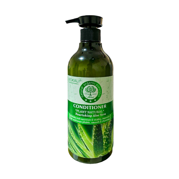 HIDRATACIÓN Y REPARACIÓN CAPILAR - ACONDICIONADOR DE ALOE VERA 550ML - WOKALI