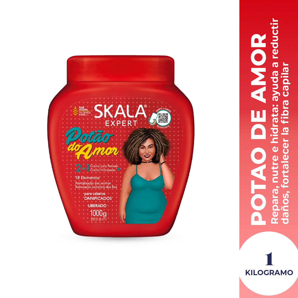 Crema de Tratamiento Potao de Amor 1000gr - Skala