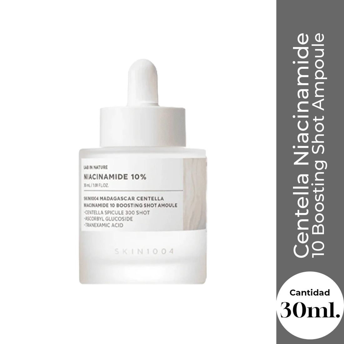 Madagascar Centella Niacinamide 10 Boosting Shot Ampoule 30ml - SKIN1004