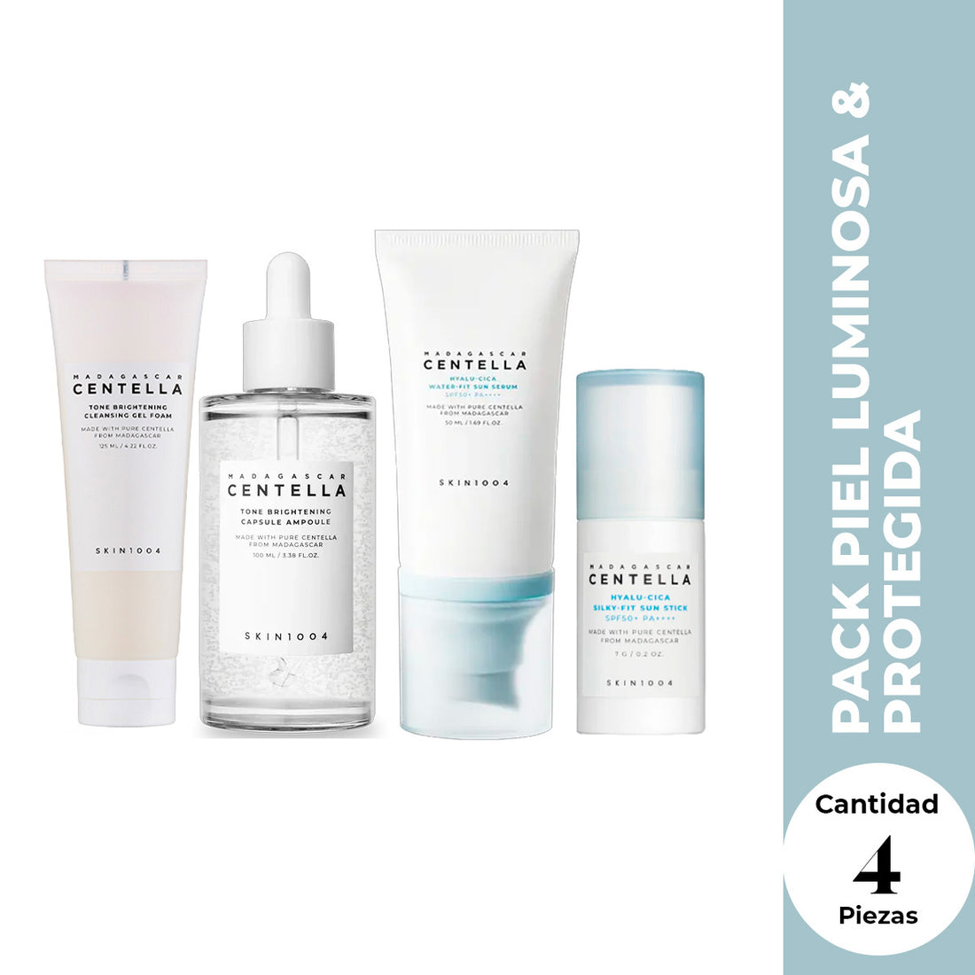 PACK PIEL LUMINOSA &amp; PROTEGIDA– SKIN1004