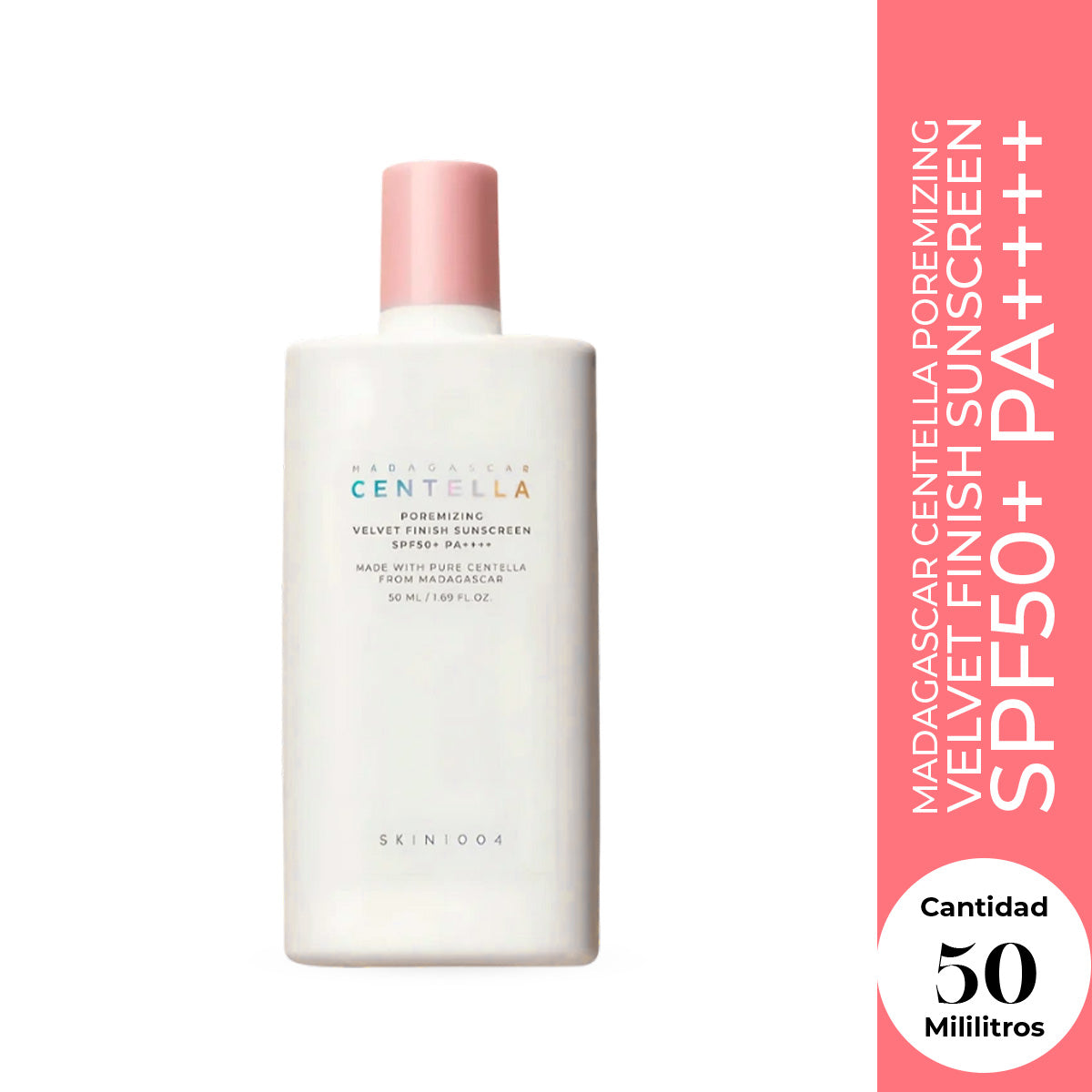 Madagascar Centella Poremizing Velvet Finish Sunscreen 50ml SKIN1004