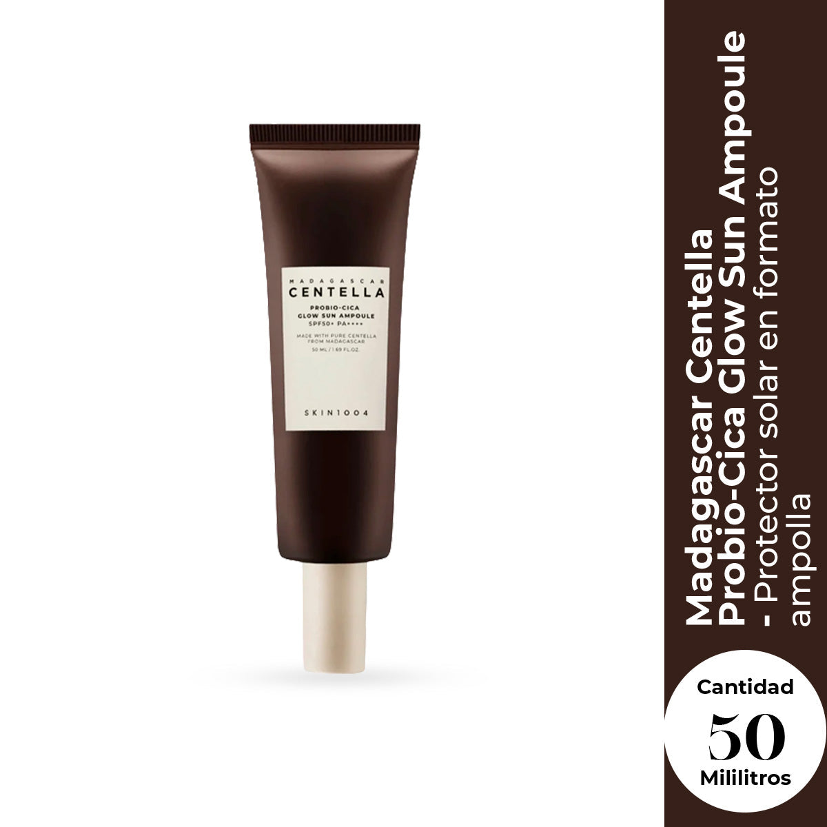 SKIN1004 Madagascar Centella Probio-cica Glow Sun Ampoule 50ml