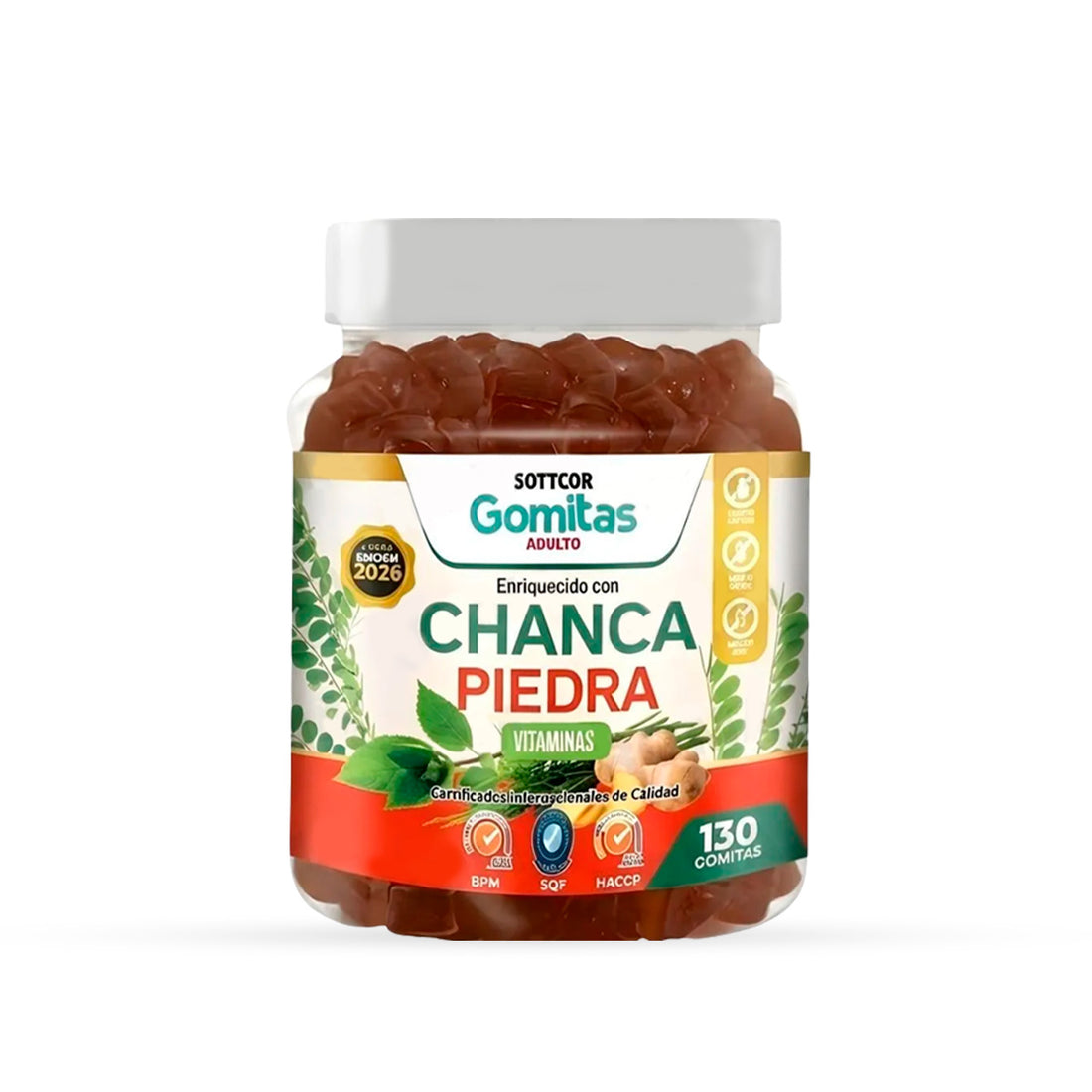 Gomitas para Adultos Chanca Piedra 150 Gomitas - Sottcor