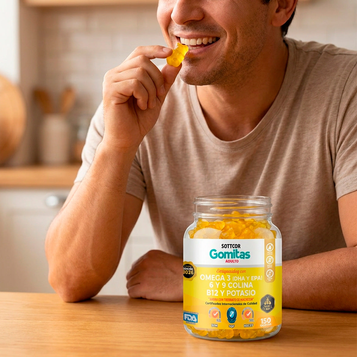 GOMITAS DE OMEGA 3 - ADULTOS SOTTCOR