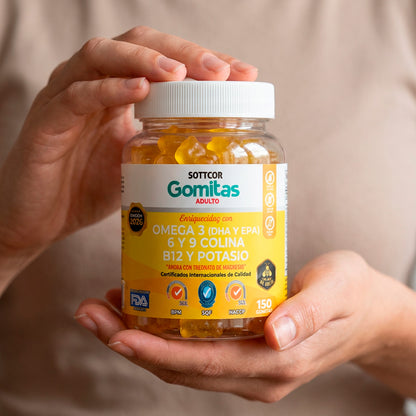 GOMITAS DE OMEGA 3 - ADULTOS SOTTCOR