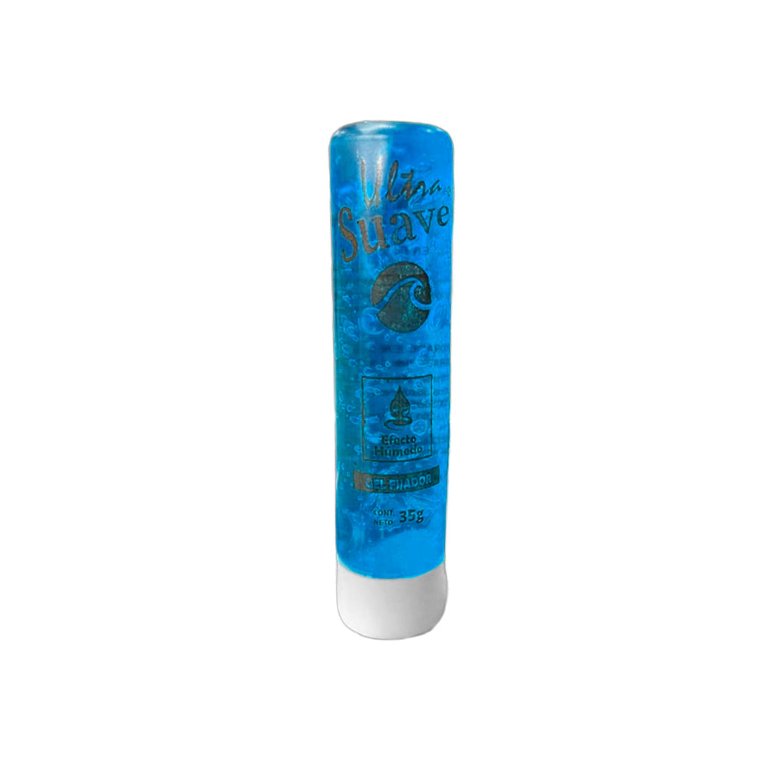 Vena Gel Fijador de Cabello – Azul Ultra Suave 35g Fijación Ligera y Textura No Pegajosa