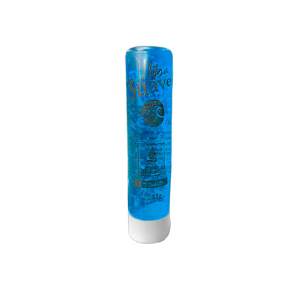 Vena Gel Fijador de Cabello – Azul Ultra Suave 35g Fijación Ligera y Textura No Pegajosa
