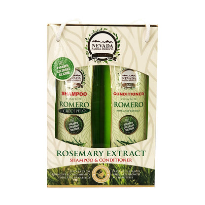 Romero Crecepelo Shampoo + Acondicionador 420ml
