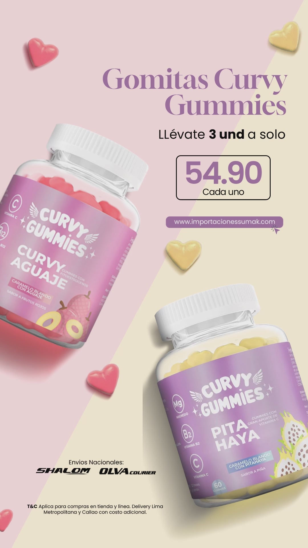 PACK CURVY - AGUAJE Y PITAHAYA