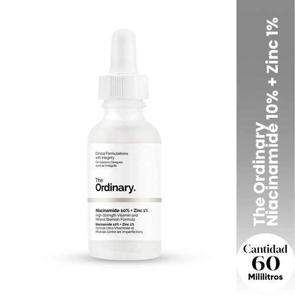 The Ordinary Sérum Anti-Imperfecciones – Niacinamide 10% + Zinc 1% 60ml