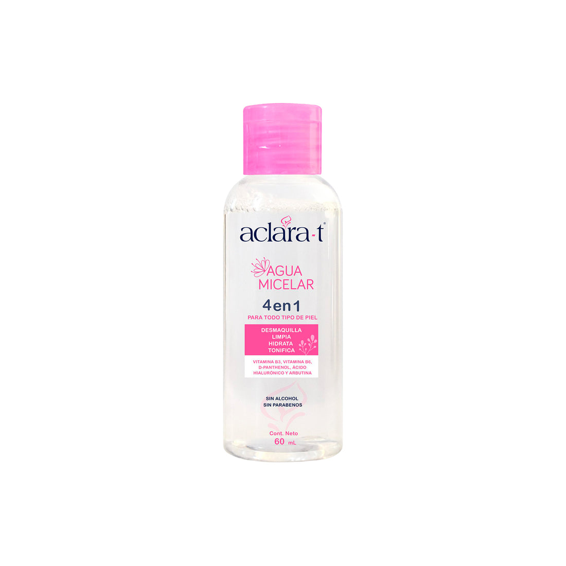 Agua Micelar 4EN1 Aclara-T 60 gr - LA COOPER