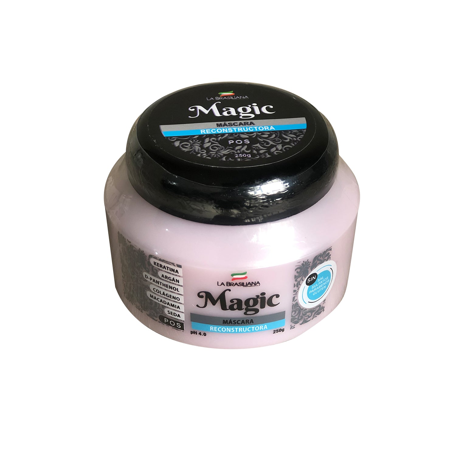 Shampoo Uno 500gr + Reacondicionador Due 500gr + Mascara Reconstructora 250gr - La brasiliana