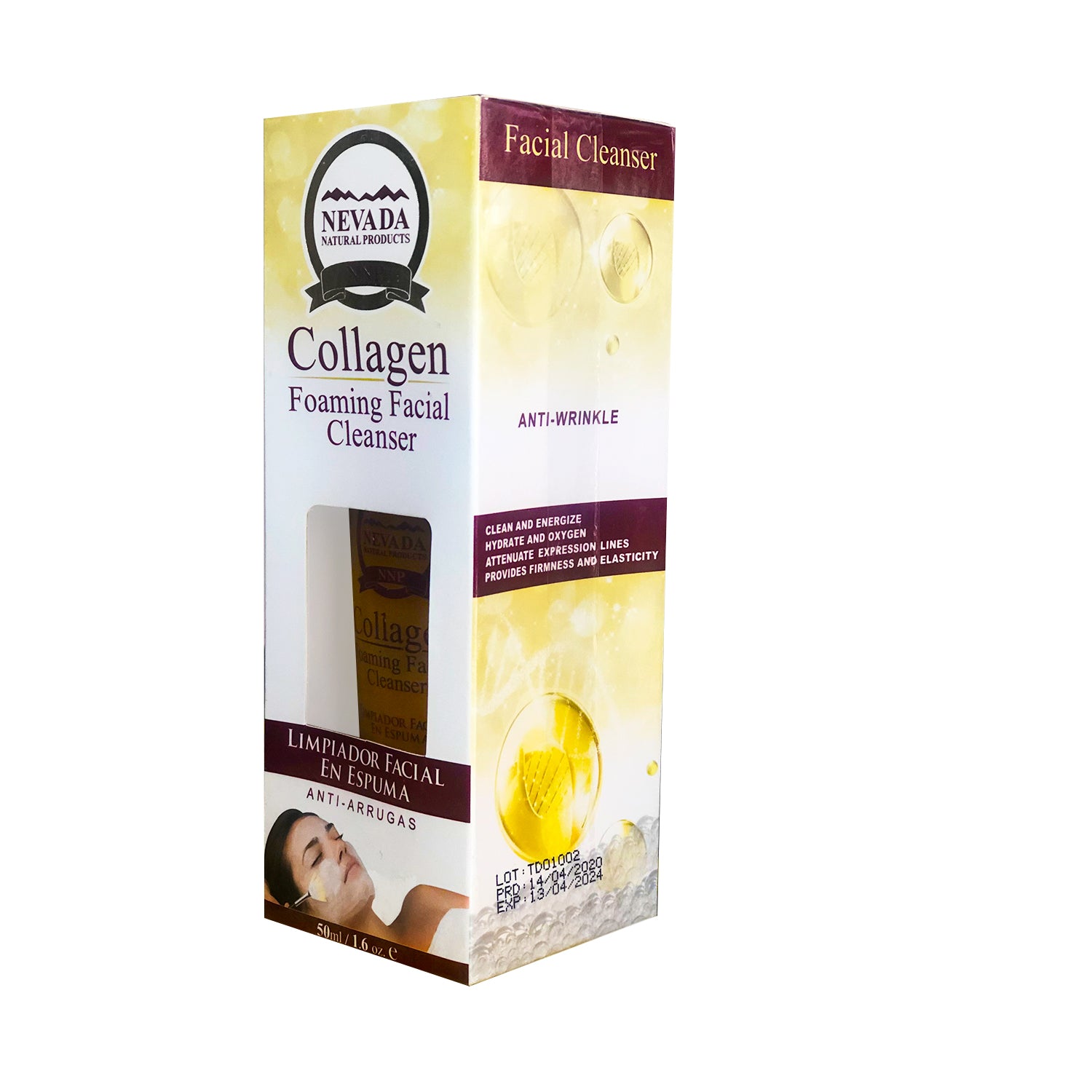 Limpiador Facial en Espuma de Colágeno 50ml