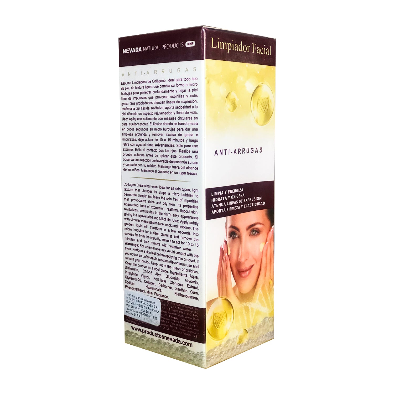 Limpiador Facial en Espuma de Colágeno 50ml