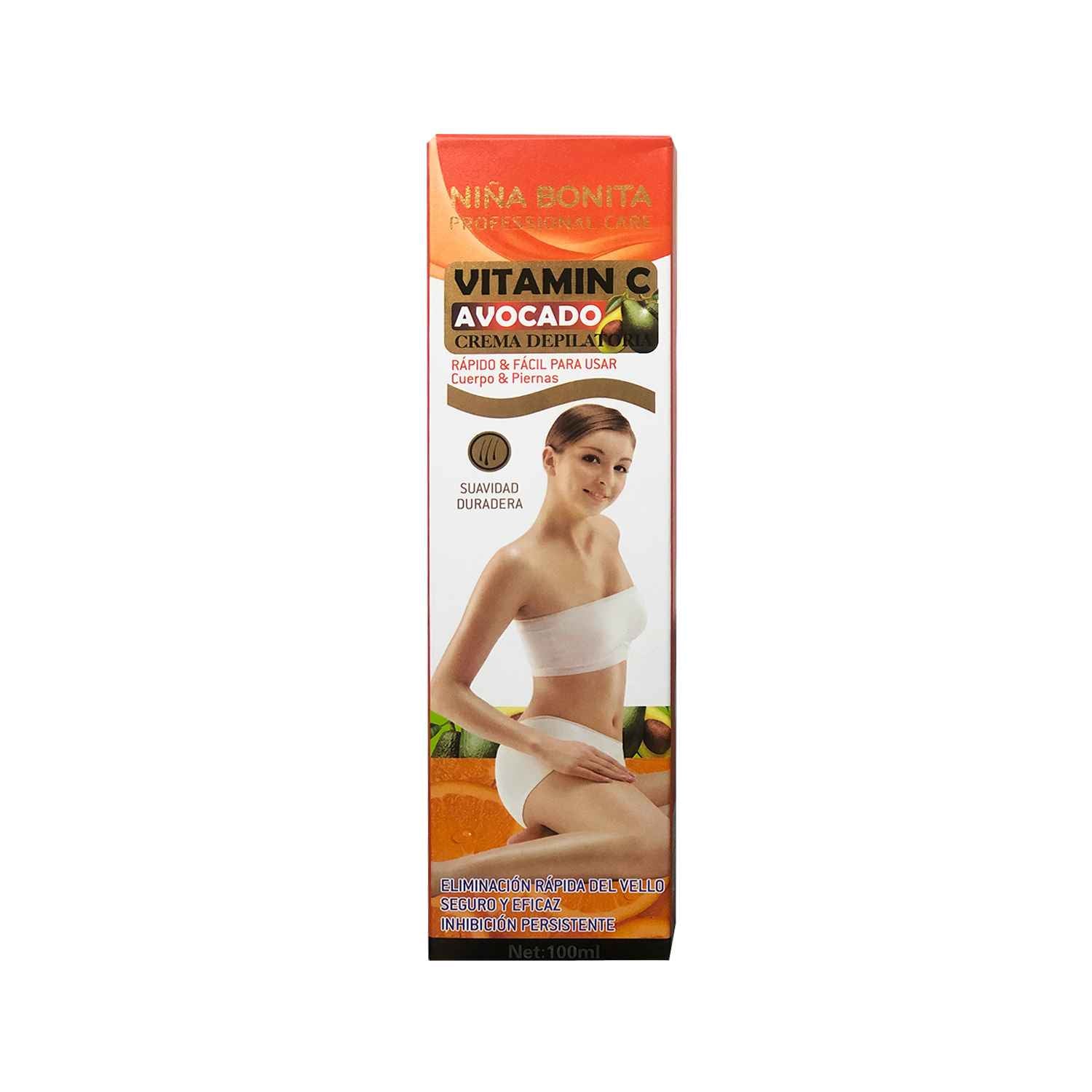 ¡LIQUIDACIÓN! Crema Depiladora Vitamina C  - Niña Bonita 100ml