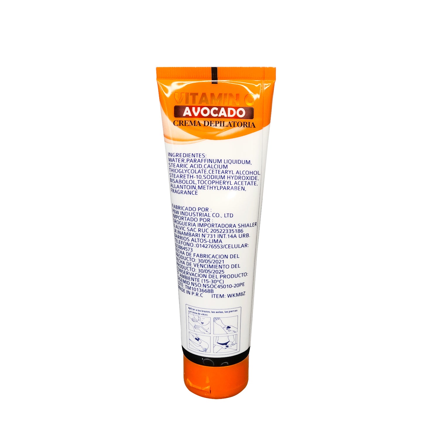 ¡LIQUIDACIÓN! Crema Depiladora Vitamina C  - Niña Bonita 100ml