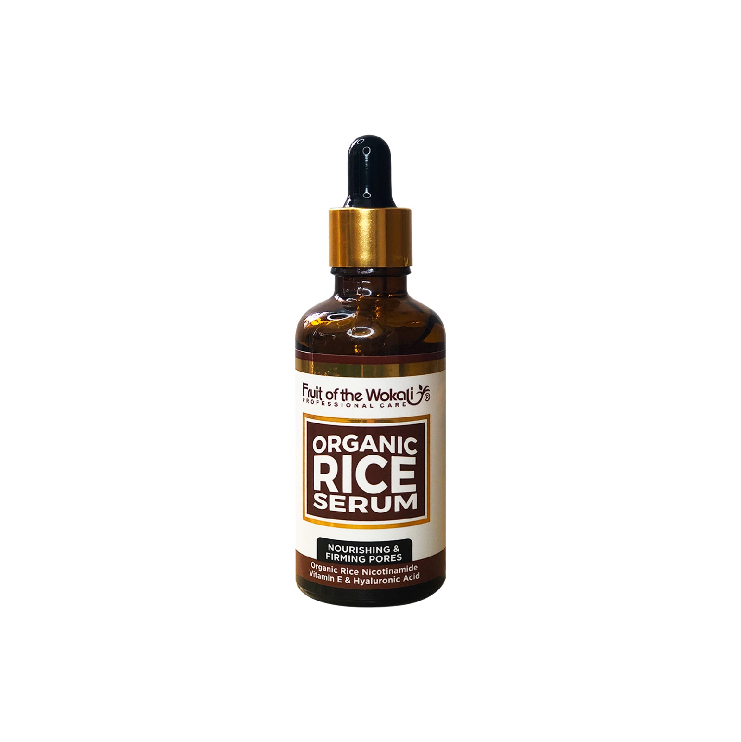 FRUIT OF THE WOKALI – TRATAMIENTO ILUMINADOR – SERUM DE ARROZ ORGÁNICO x2 BOTELLAS – 50ML