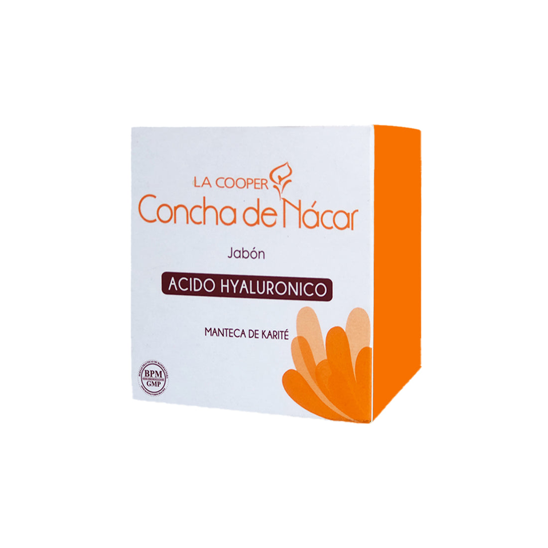 La Cooper Jabón – Hidratación – Concha de Nácar &amp; Ácido Hialurónico 80g